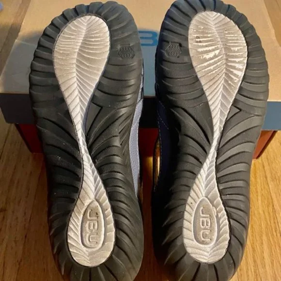 JBU By Jambu Blue Denim Wildflower Mary Jane Shoes - Size 9.5 - Picture 6 of 12